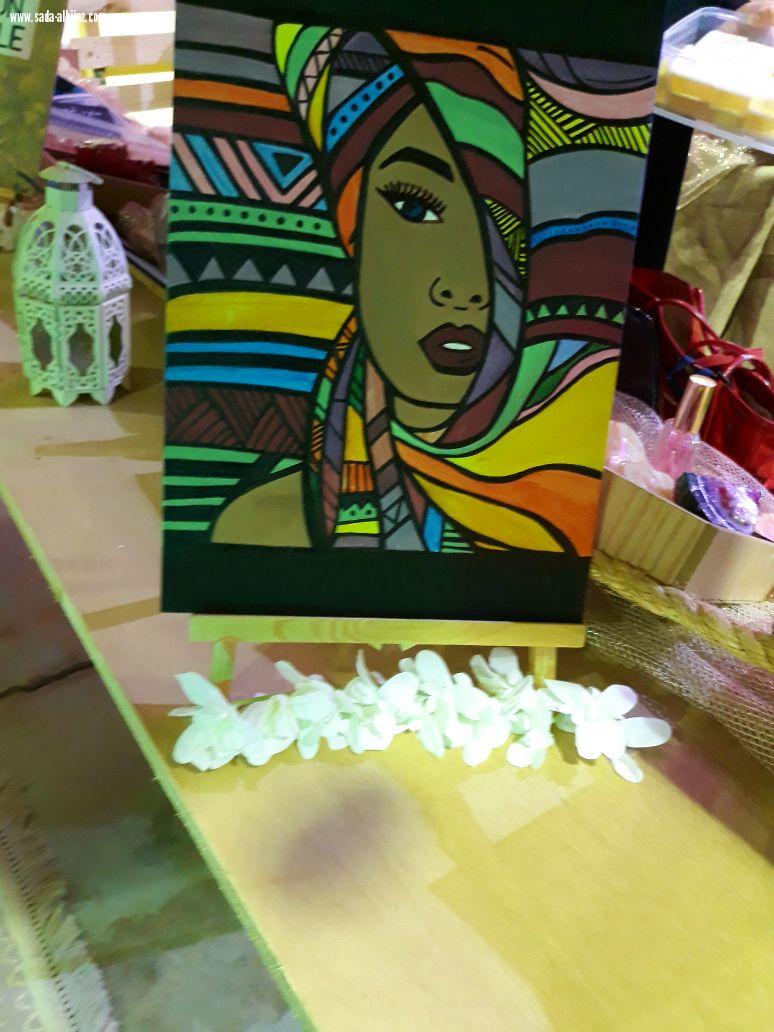 استمرار فعاليات معرض ((حكاية فن)) بينبع...