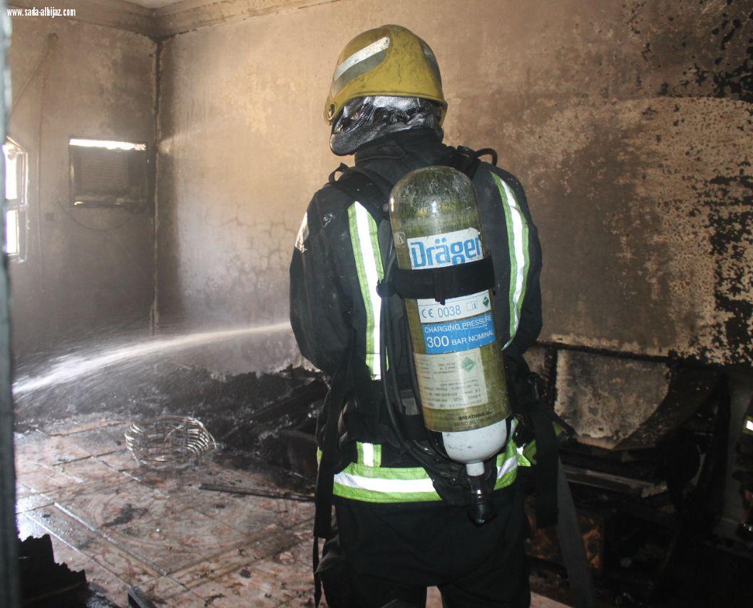 حريق في حي العوالي ينتج عنه وفاة طفلة بالمدينة المنورة