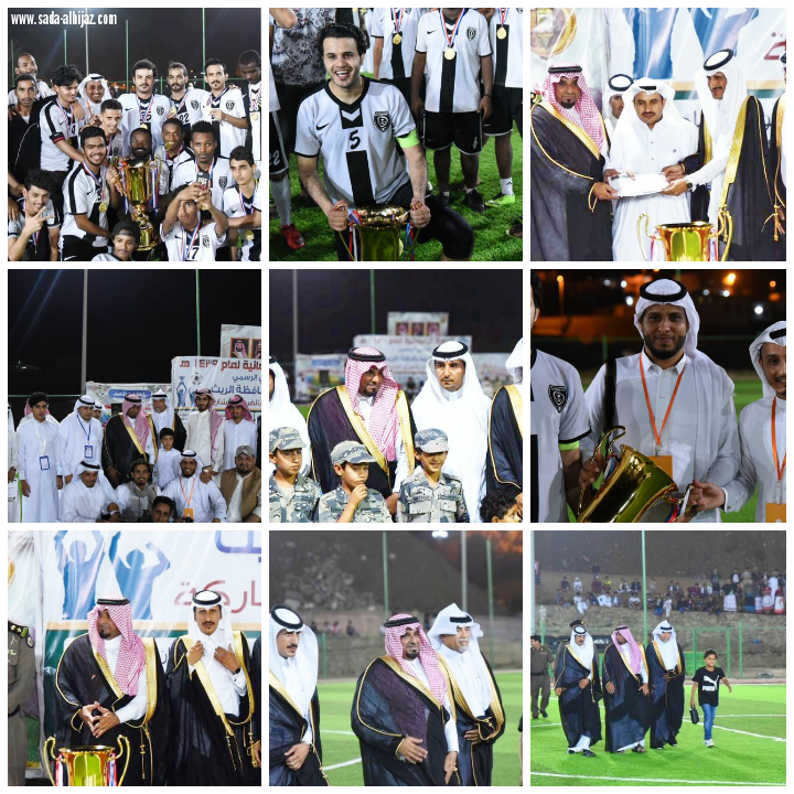 في كرنفال رياضي فاق الخيال اليوفي يظفر بكأس الدورة الرمضانية بالريث لعام 1439