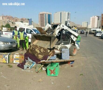 حملة على حيي النكاسة والكدوة بمكة لإزالة العشوائيات 