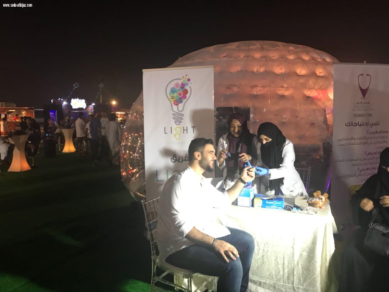 لايت التطوعي يشارك في ايفينت الفقاعات 