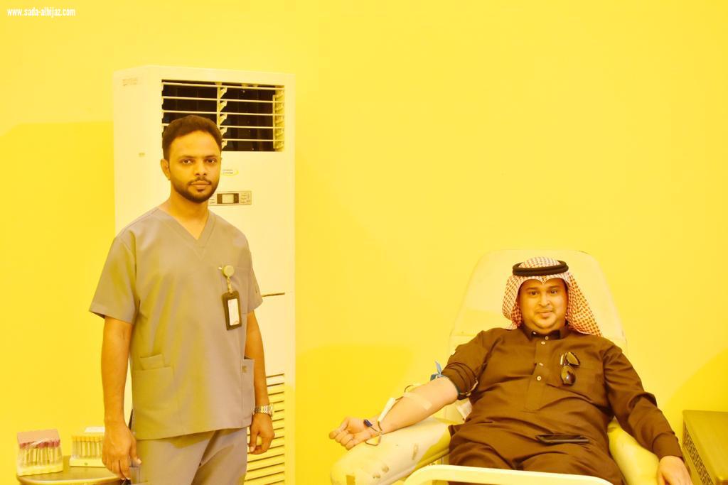 بلدية محافظة الطوال تشارك في حملة التبرع بالدم   دمي لوطني   بمناسبة ذكرى اليوم الوطني الـ89‬