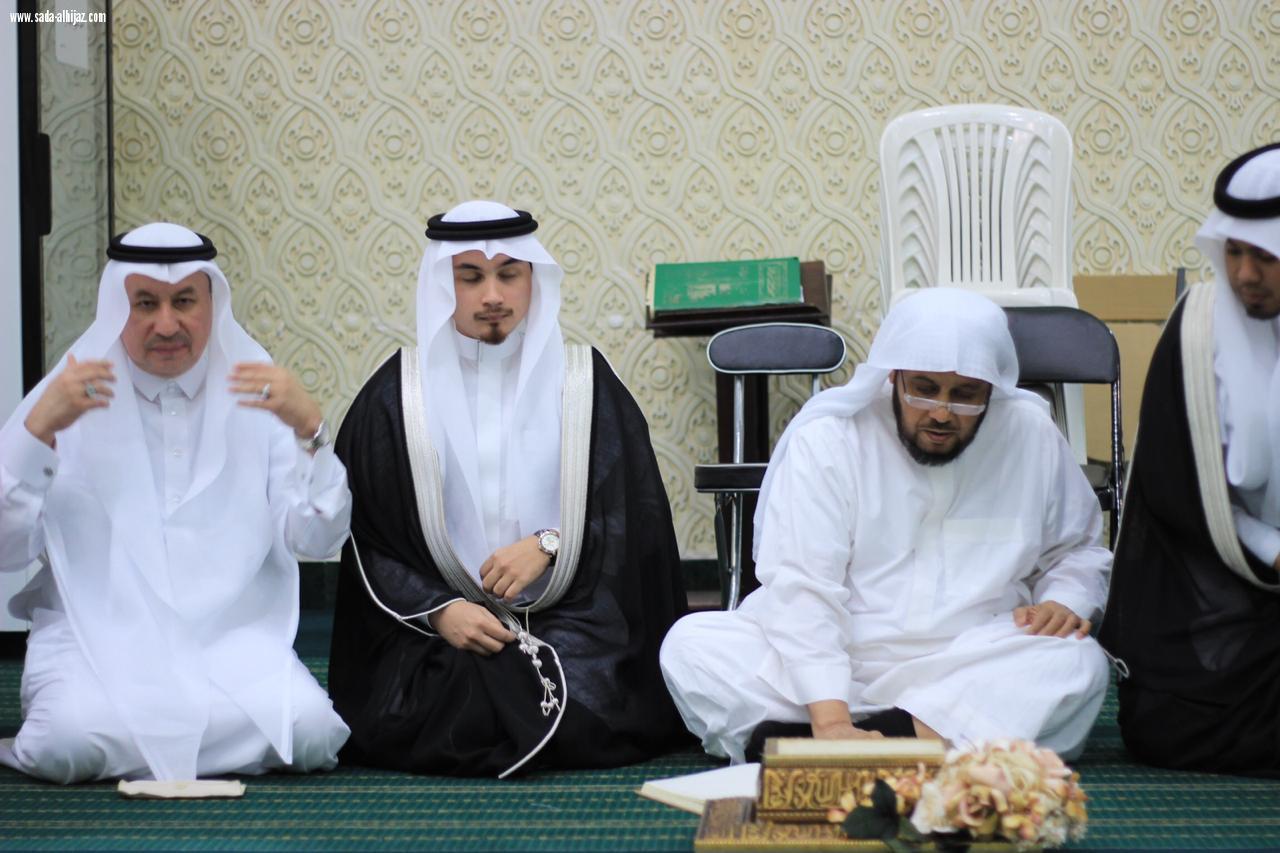 مدير ثقافة مكة صالح الانديجاني يحتفل بعقد قران ابنه الدكتور انس