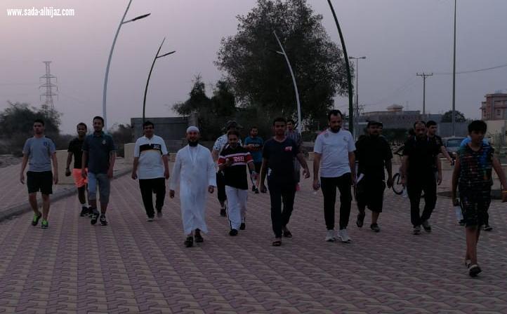 اللجنة الاجتماعية بمحافظة الطوال تطلق برنامج الرياضة صحة للجميع  رياضة المشي 
