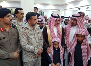 صامطة تودع الشهيدين  الفود والمجربي