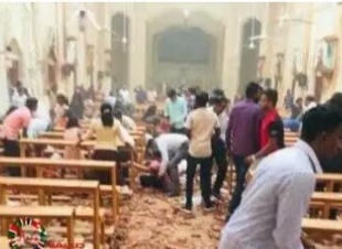 حصيلة انفجارات الكنائس بسريلانكا ترتفع الى اكثر من 300 قتيل وجريح