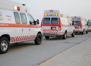 وفاة وإصابة 11 شخصاً من عائلة واحدة  في طريق السيل  بالطائف 