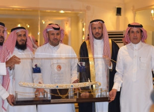 قبيلة الثبته من عتيبه  تحتفل بالعميد  عبادي بن مفلح بمناسبة تقاعده 