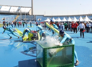 بطولة العالم لرياضة الإطفاء والإنقاذ .. اختتام منافسات سباق المكافحة لفئتي الرجال والسيدات