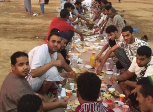 الافطار الجماعي بقرية رمادة خلب