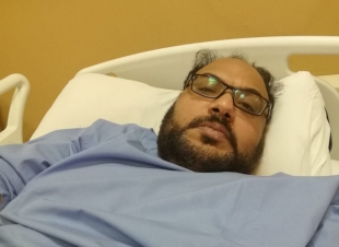 سلطان ناشب يشكر الطاقم الطبي لمستشفى الحبيب بالرياض 