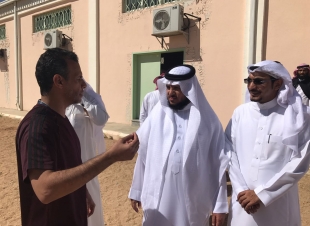 مدير عام التعليم المكلف بمحافظة الطائف يزور مدارس جنوب شرق الطائف 