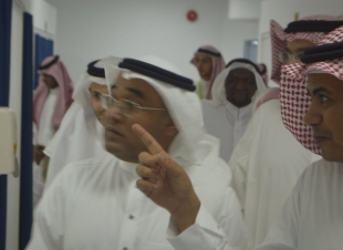 د.عبد الحميد الصبحى يفتتح قسم الأورام والعلاج الكيمائي  بمستشفى الملك فهد بالمدينة .