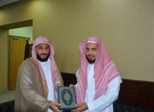 مدير عام فرع وزارة الشؤن الاسلامية المدخلي في ضيافة رئيس المحكمة الجزائية في جازان    