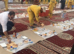 مأدبة إفطار جماعي علي شرف محافظ صبيا