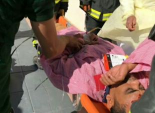 حريق وهمي يصيب 13 شخصاً بمستشفى المويه العام 