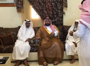 نائب امير منطقة جازان يعزي النجمي في وفاة نجلة