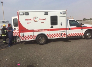 إصابة 6 أشخاص على عائلة في حادث تصادم مروع طريق الساحل باتجاه جدة