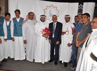 المؤسسة الاهلية للأدلاء تتابع استقبال حجاج بيت الله الحرام من جمهورية مصر العربية 