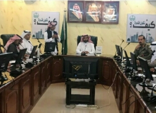 مدير سياحة الطائف يبحث قضايا  النشاط السياحي ب رنية 