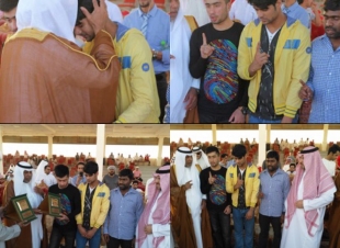 أخزم يهدي اسطبل أبناء صالح الثنيان كأس الرئاسة العامة لشؤون الحرمين المسجد الحرام والمسجد النبوي