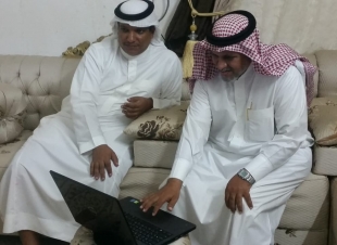 مدير مركز النشاط الإجتماعي بقرية المباركة يدشن حساب المركز الرسمي على تويتر