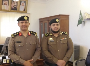 آل غرامة إلى رتبة مقدم  بشرطة رجال المع