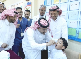 استهداف 31790 طالب وطالبة في حملة التطعيم بجازان