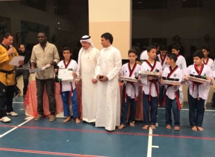 أكاديمية الأمانة للتايكوندو تختتم موسمها الفصلي