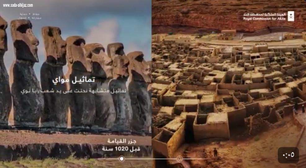 بعد الكشف الأثري الجديد، قراءة في تطور المحتوى الرقمي للهيئة الملكية لمحافظة العلا
