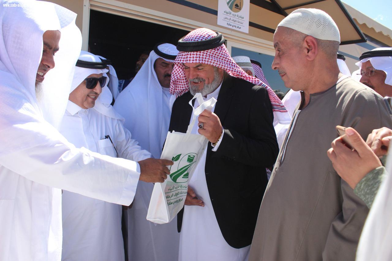 محافظ خليص يفتتح الموقع الرابع لمبادرة  درب الأنبياء بوادي ستارة