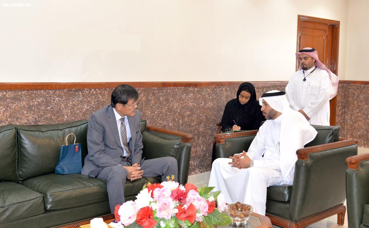 صحةمكة تبحث ترتبات خدمة اليابان 