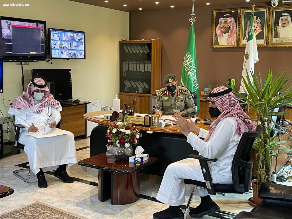 مدير جوازات الجوف يجتمع مع مدير الخطوط السعودية بمنطقتي الجوف والحدود الشمالية