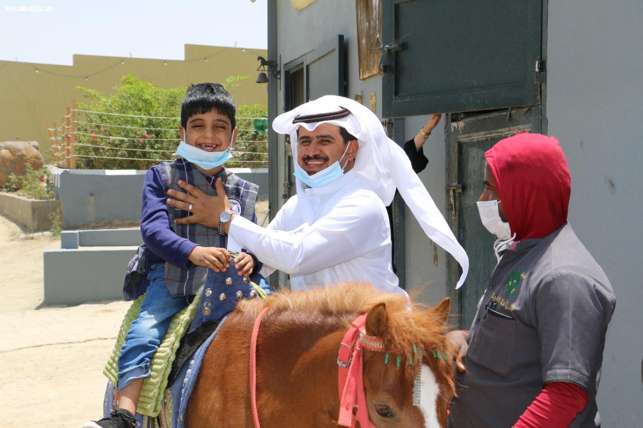 مزرعة الزيتونة تستضيف أطفال مركز الباحة
