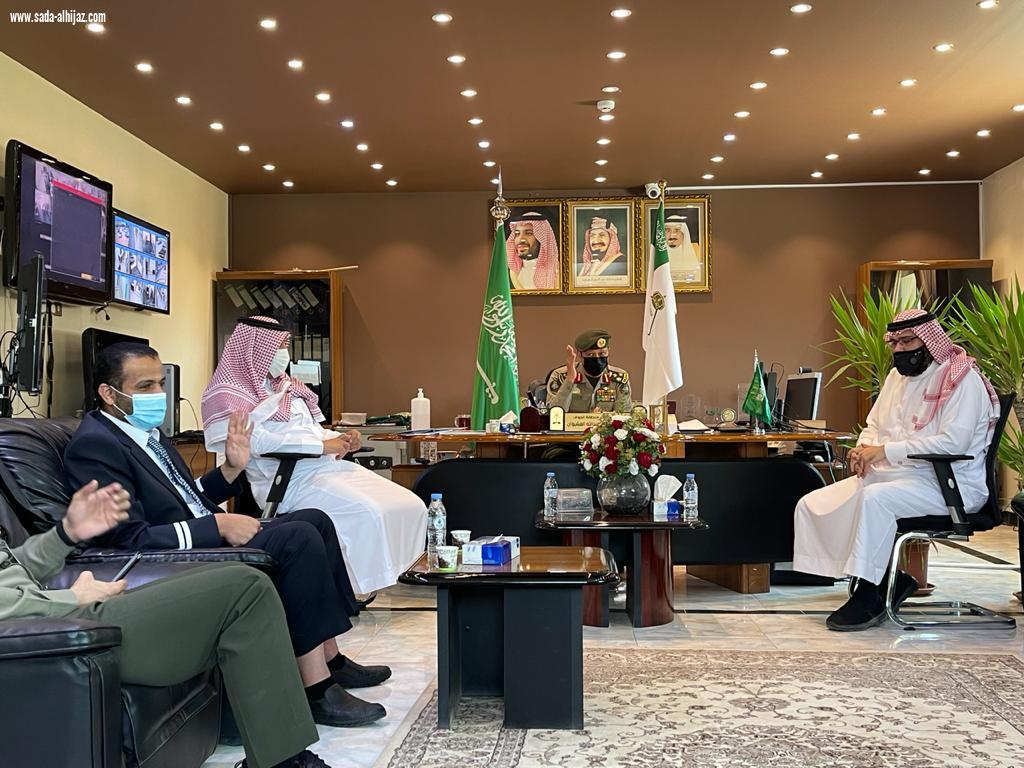 مدير جوازات الجوف يجتمع مع مدير الخطوط السعودية بمنطقتي الجوف والحدود الشمالية