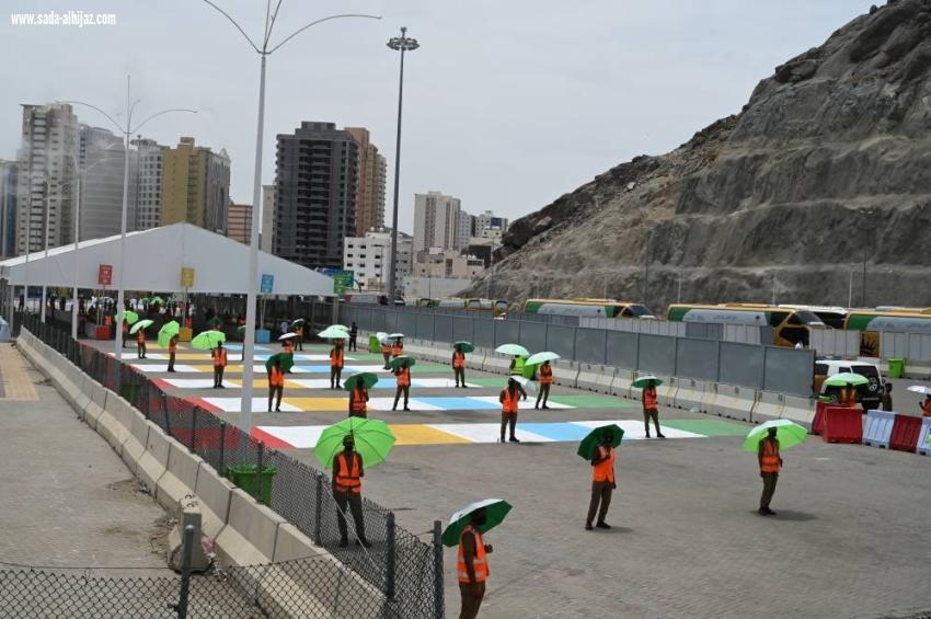 الهيئة الملكية بمكة تحدد الساحة الغربية لمنشأة الجمرات لاستقبال الحجاج