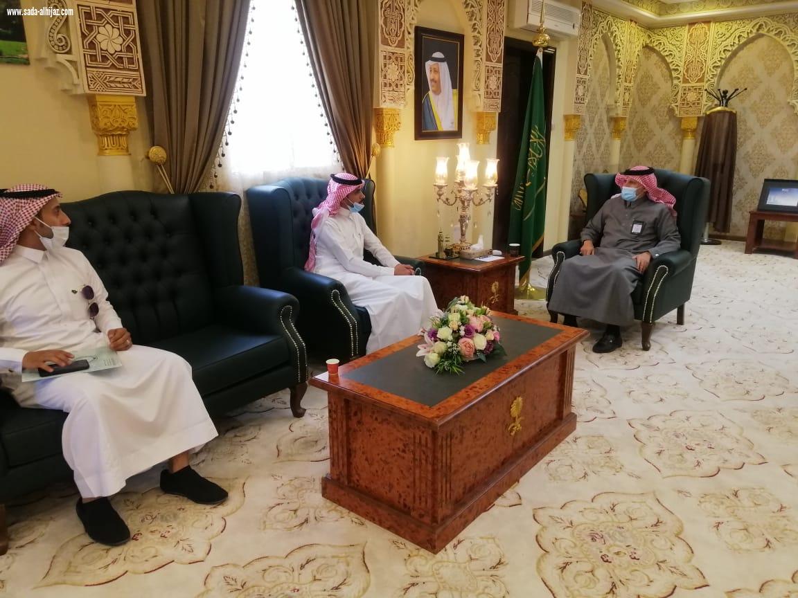 محافظ المندق يستقبل مدير المركز الاعلامي بالمحافظة