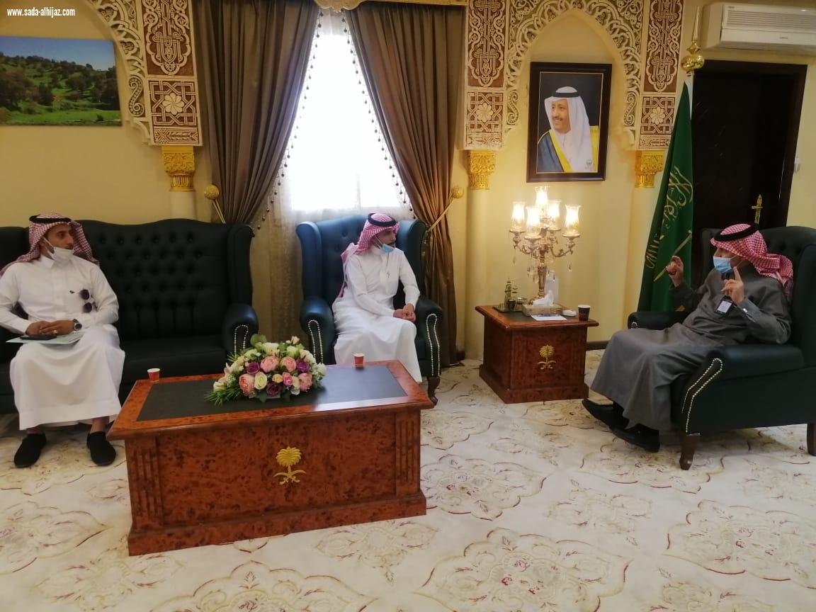 محافظ المندق يستقبل مدير المركز الاعلامي بالمحافظة