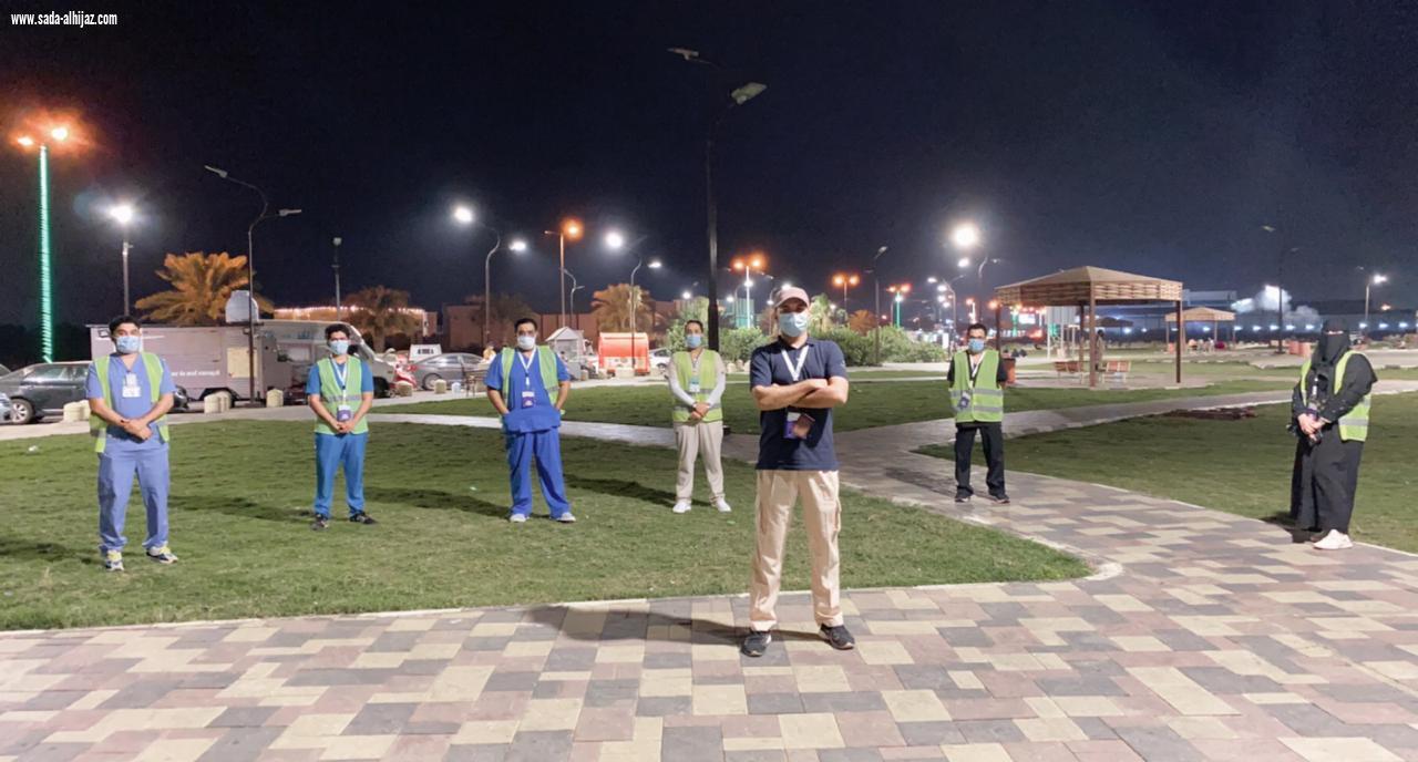 مستشفى العارضة ومستشفى ابوعريش العام ينفذان حملات توعوية عن لقاح كورونا COVID -19