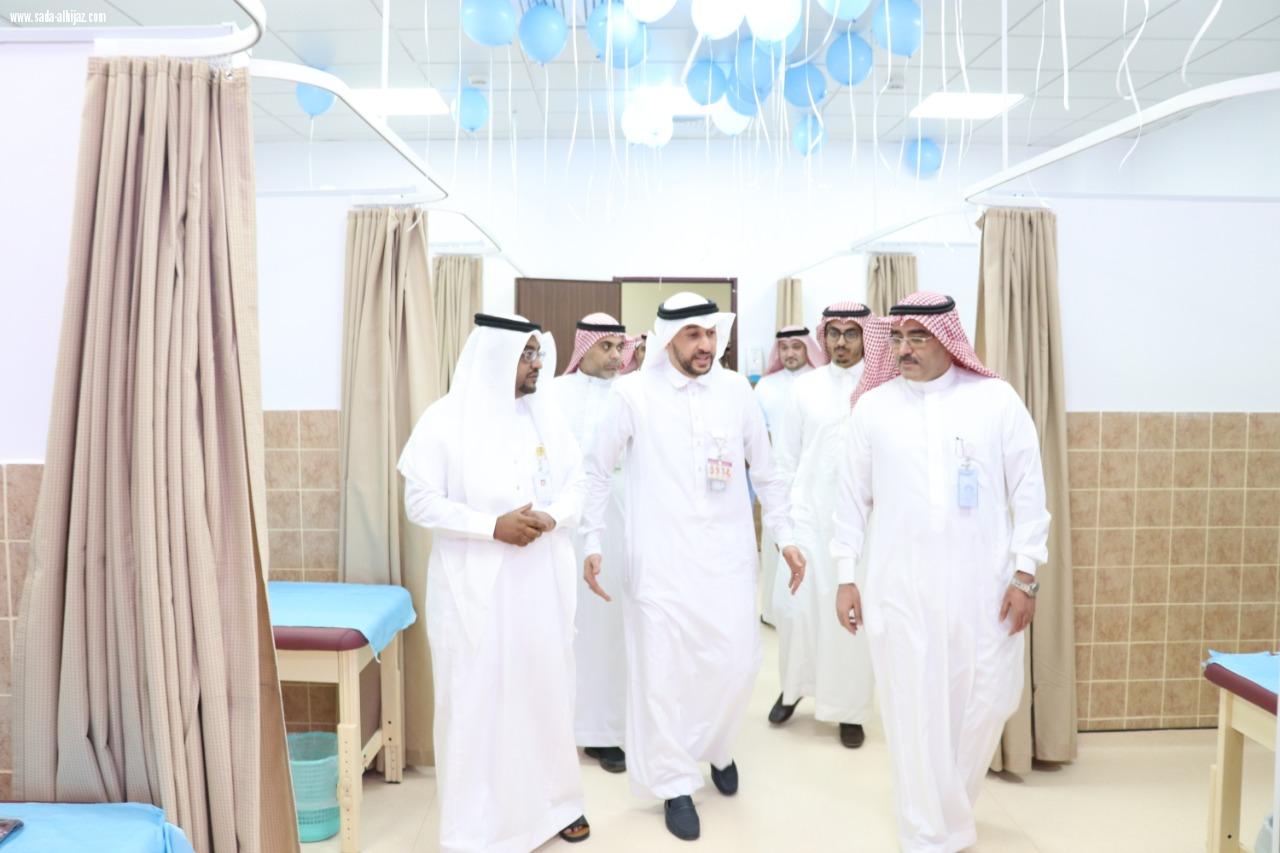 زيادة السعة السريرية بقسم التأهيل والعلاج الطبيعي بمستشفى الملك فهد بالمدينة بنسبة 200٪ 