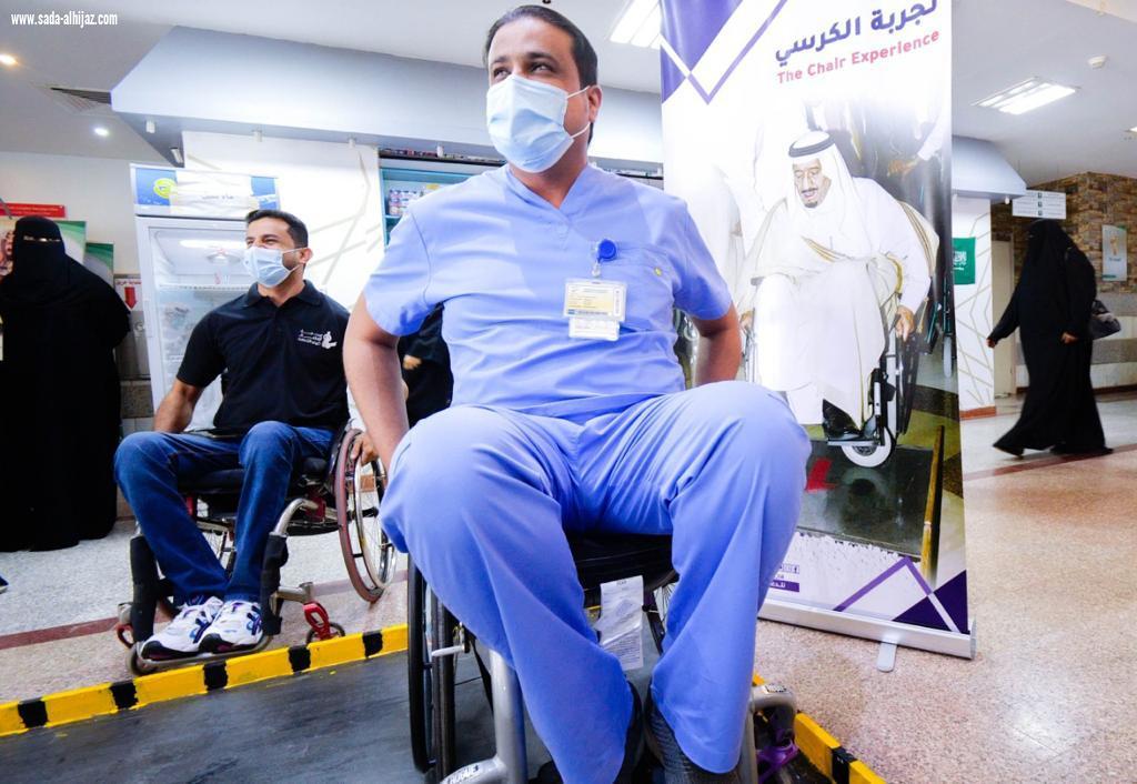 مدير مستشفى أبوعريش العام يدشن حملة التعريف بالخدمات التأهيلية