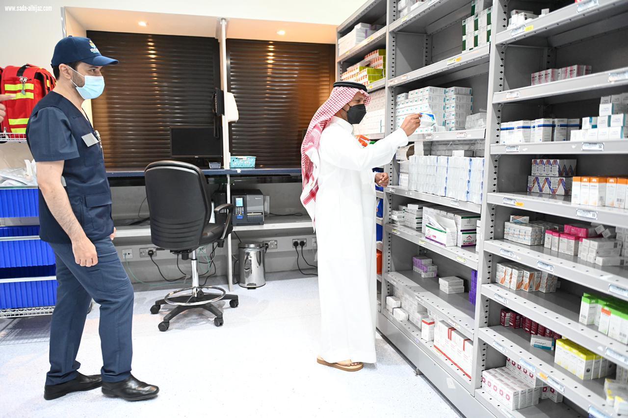 اللواء الداود يتفقد جاهزية الخدمات الطبية بوزارة الداخلية لموسم الحج