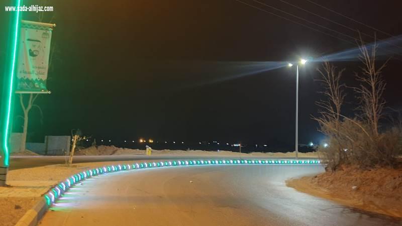 بلدية صوير  تنفذ وسائل السلامة المرورية في الشوارع و الميادين