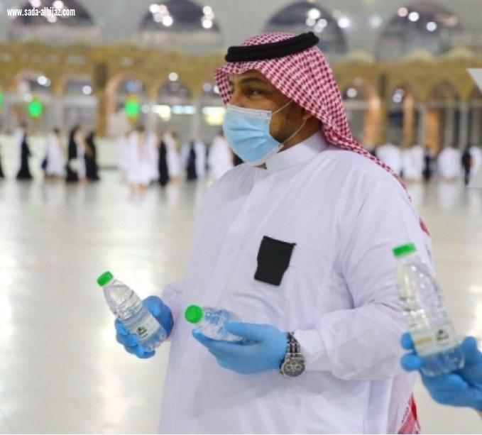 توزيع 8 ملايين لتر زمزم على قاصدي المسجد الحرام