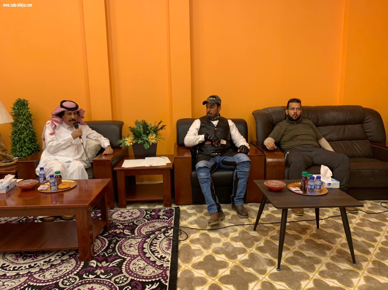 فريق دراجي بجاج الخليج في ضيافة ثقافة الشمالية
