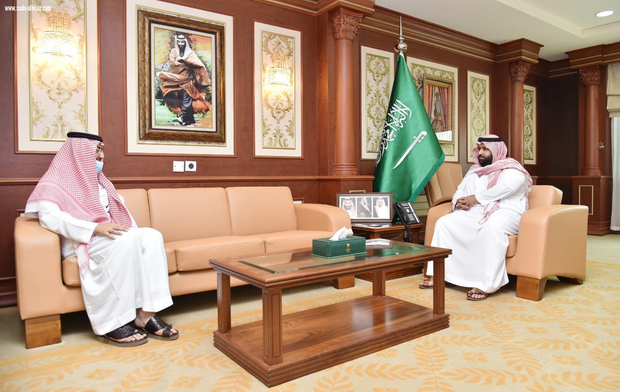 سمو نائب أمير منطقة جازان يلتقي بالرئيس التنفيذي للهيئة السعودية للسياحة ..