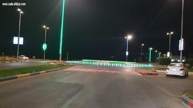 بلدية صوير  تنفذ وسائل السلامة المرورية في الشوارع و الميادين