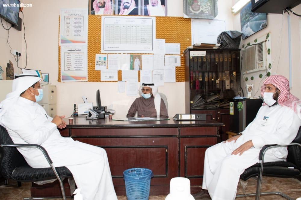 مدير تعليم صبيا يقوم بجولة على مدارس الريث