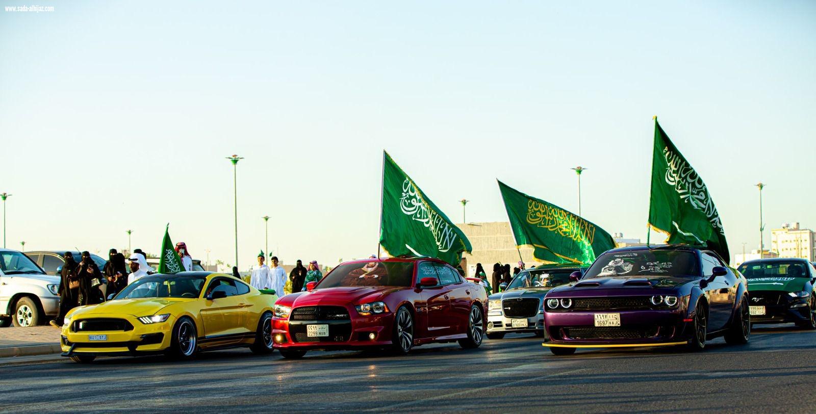 حضور جماهيري غفير لفعاليات أمانة تبوك بمناسبة اليوم الوطني الـ95