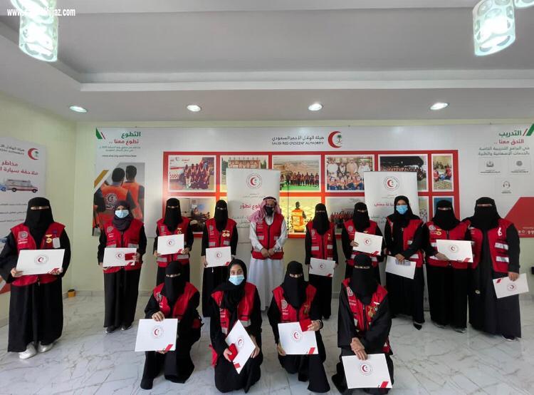 84864 مكالمة و17842 بلاغاً للهلال الاحمر بمنطقة الباحة